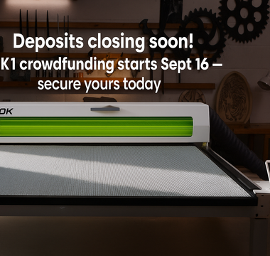 TYVOK K1 CO₂ Laser Machine: Pre-Aligned Optics and Integrated Cooling for a Plug-and-Play Experience