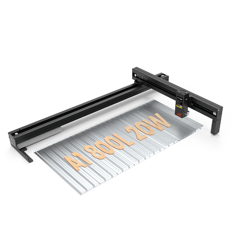 Tyvok A1800L 400 × 800 großer Laserstecher - faltbare Diode · 10W /20W