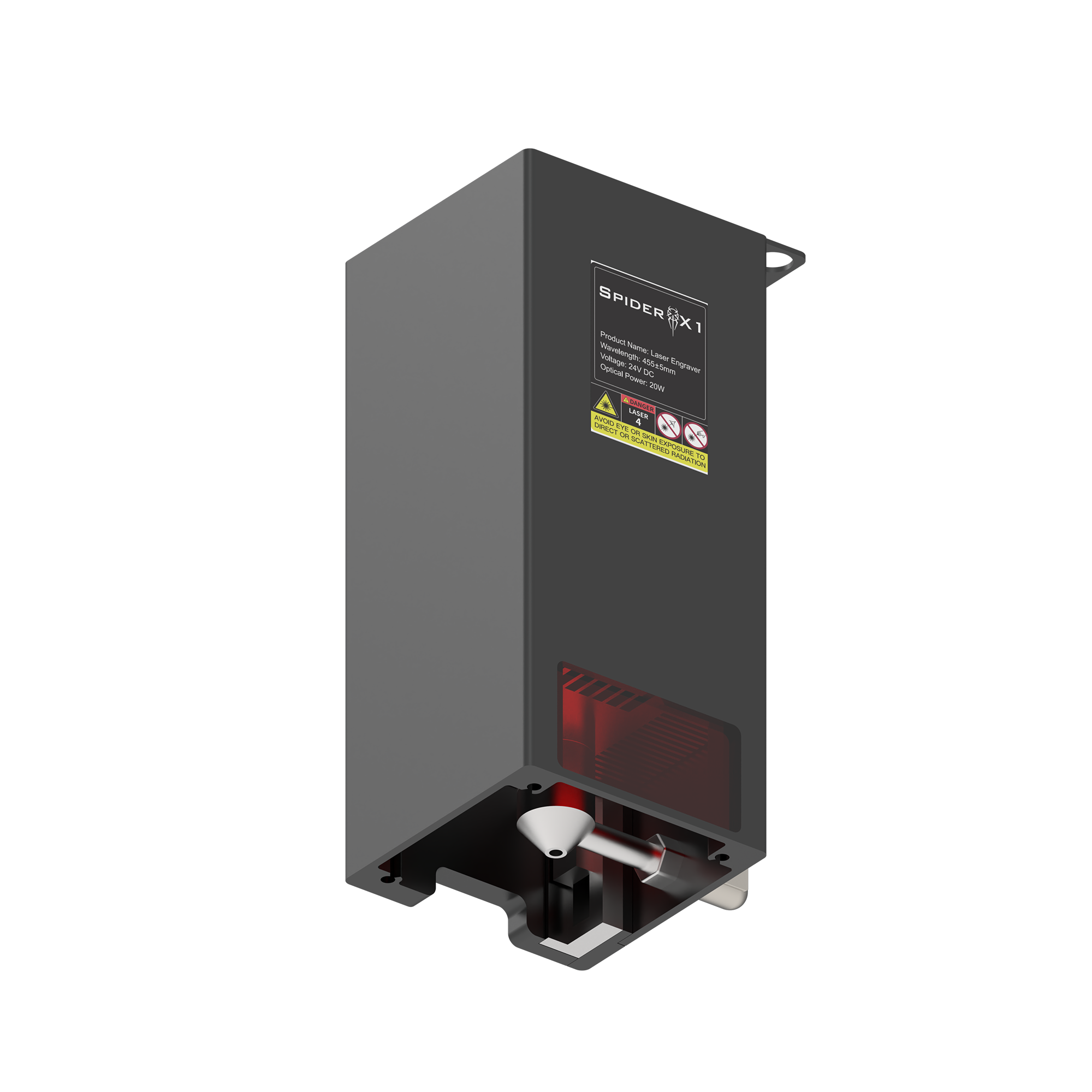 Tyvok - Spider X1 20W Laser Head - Spider-Laser