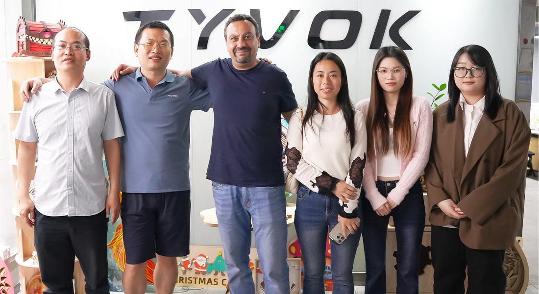 Global Customers Visit Tyvok to Explore K1 Series, X1S Pro and the New Tyvok P2 Interchangeable-Head Galvo Laser