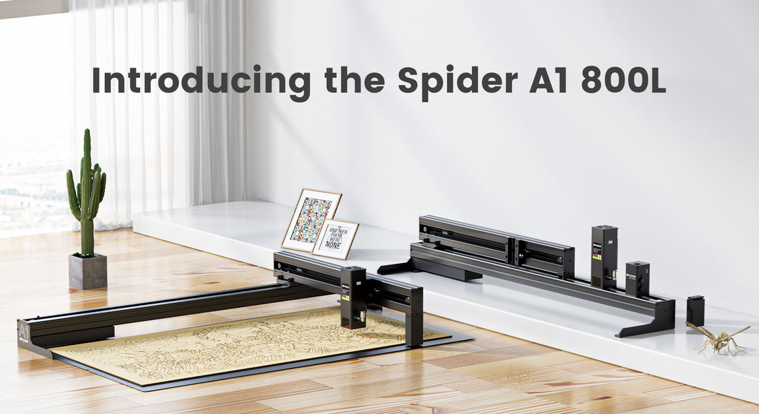 Introducing the Spider A1 800L: A Game-Changer in Laser Engraving