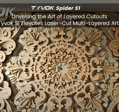 Unveiling the Art of Layered Cutouts: How Tyvok S1 Elevates Laser-Cut Multi-Layered Artworks