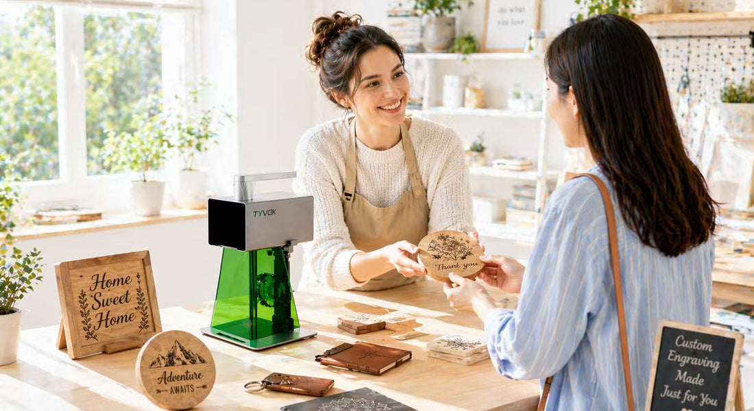 TYVOK P2 in a local personalization business