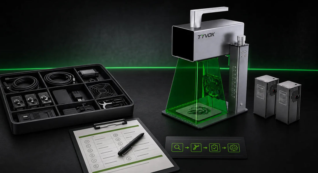 OEM laser engraver warranty and spare parts planning