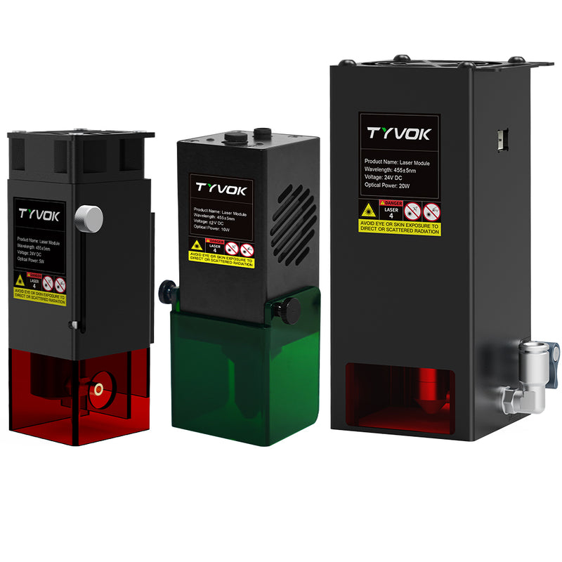 Tyvok - Spider X1 20W レーザーヘッド