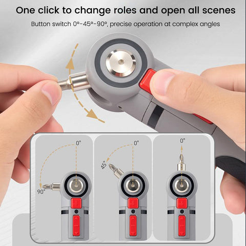 TYVOK FlexAngle Mini — Rechargeable Multi-Angle Electric Screwdriver product image 1