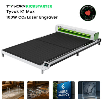 TYVOK K1 100W CO2 Laser Engraver for Makers & Designers product image 1