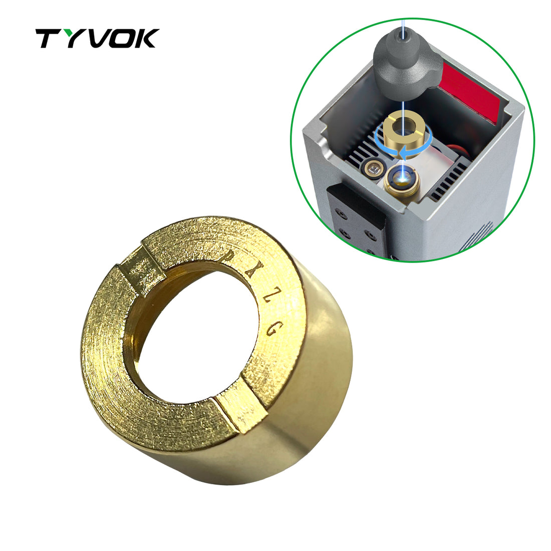 Tyvok -20W レーザーヘッド保護レンズ