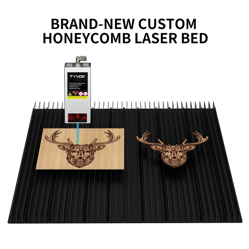 TYVOK Laser Engraving Flexible Honeycomb Working Plate 400*400mm product image 4