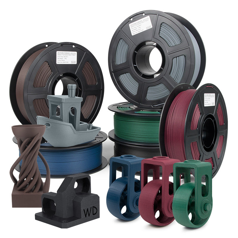 Colored Carbon Fiber PLA Filament